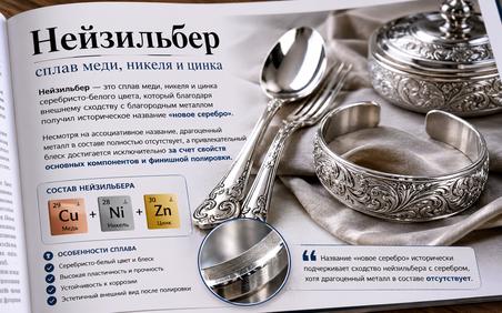 Нейзильбер - сферы применения