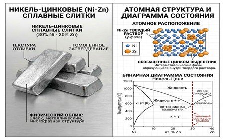 Никель цинк сплав: что это такое, состав и где применяется